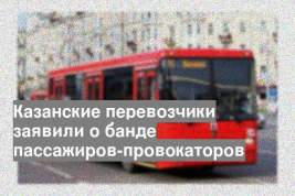 Казанские перевозчики заявили о банде пассажиров-провокаторов