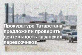 Прокуратуре Татарстана предложили проверить деятельность казанских перевозчиков