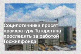 Соципотечники просят прокуратуру Татарстана проследить за работой Госжилфонда