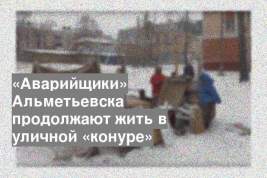 «Аварийщики» Альметьевска продолжают жить в уличной «конуре»