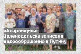 «Аварийщики» Зеленодольска записали видеообращение к Путину