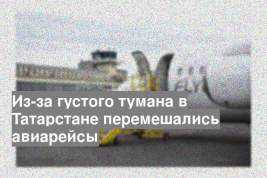 Из-за густого тумана в Татарстане перемешались авиарейсы