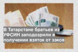 В Татарстане братьев из УФСИН заподозрили в получении взяток от зэков