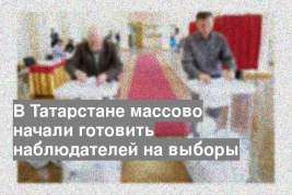 В Татарстане массово начали готовить наблюдателей на выборы