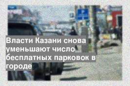 Власти Казани снова уменьшают число бесплатных парковок в городе