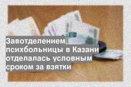 Завотделением психбольницы в Казани отделалась условным сроком за взятки
