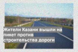 Жители Казани вышли на пикет против строительства дороги